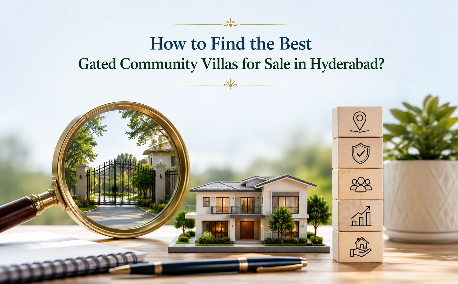 Gated community villas for sale in Hyderabad