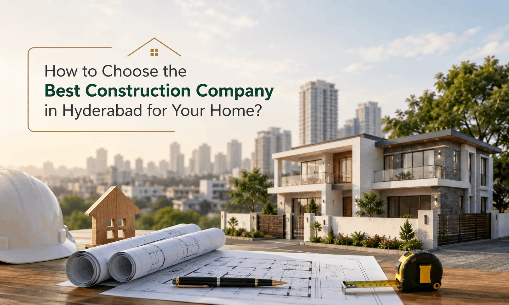How to Choose the Best Construction Company in Hyderabad for Your Home