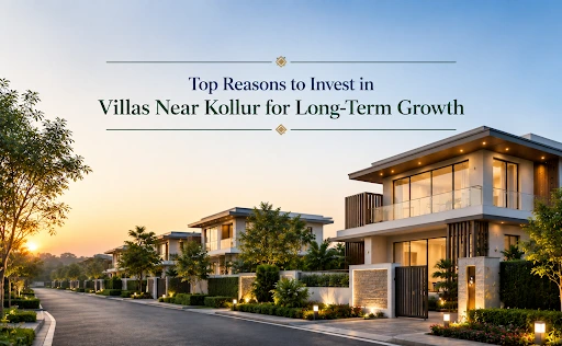 Luxury villas near Kollur offering excellent long-term investment opportunities