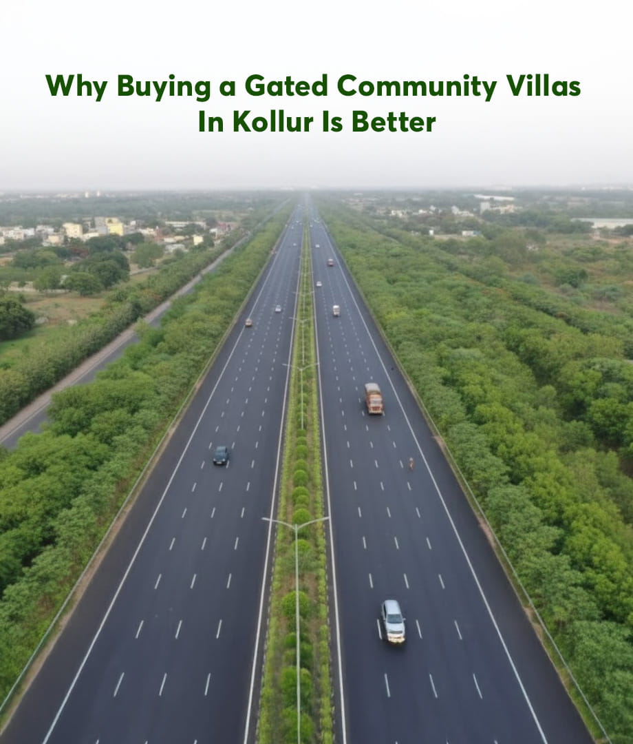 Why Buying a Gated Community Villas In Kollur Is Better