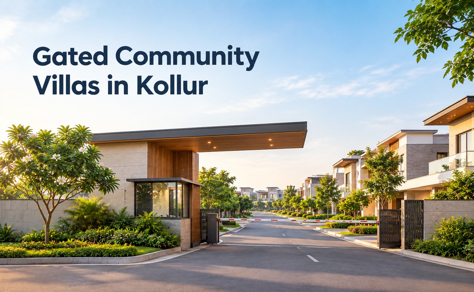 Gated Community Villas in Kollur