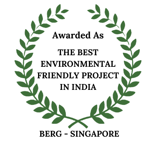 awarded as a best Environmental Friendly Project